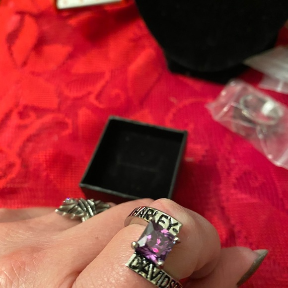 Limited! HD Purple Stone Womens Rings - Picture 2 of 6